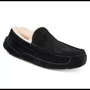 UGG Australia US 12 Men's Ascot Slipper - Black